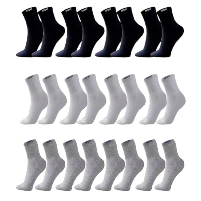 12 PARES DE MEIA SPORT - CADA PAR SAI A R$ 6,58