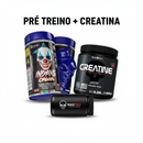 Combo Pré Treino Insane Original + Creatina Pura Black Skull [Frete Grátis]