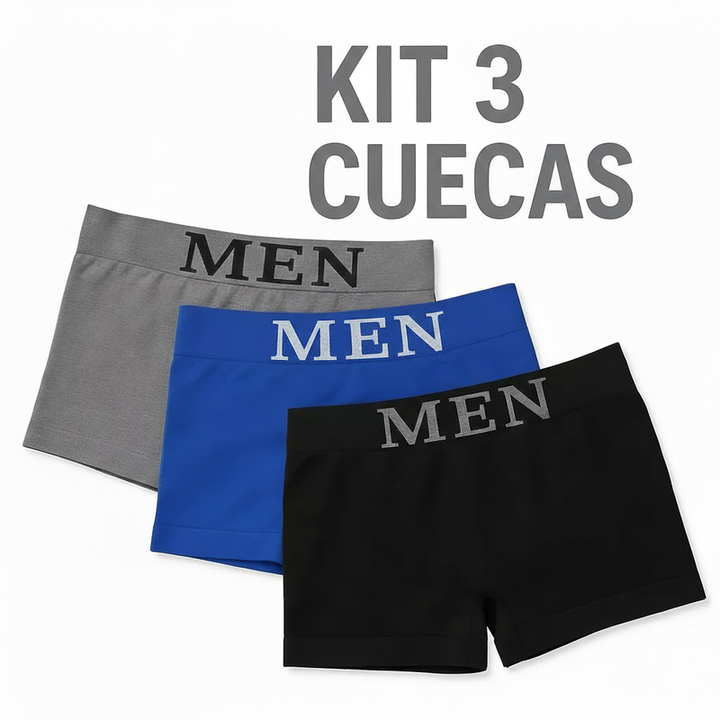 KIT 3 CUECAS BOX - PREMIUM