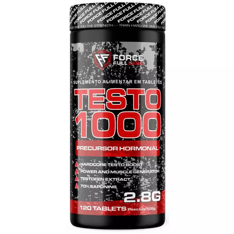 Testo 1000 Pré hormonal 120caps  - ForceFull Labs [frete gratis]