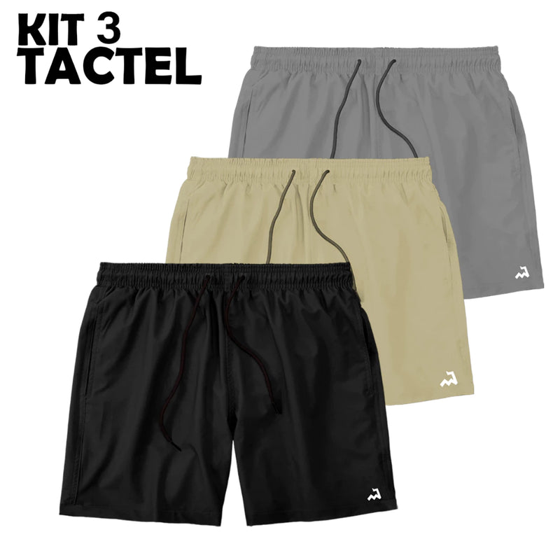 Kit 3 Shorts Masculino - LINHA PREMIUM [Frete Grátis]