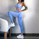 Conjunto Top e Calça Levanta Bumbum Feminino Alta Qualidade