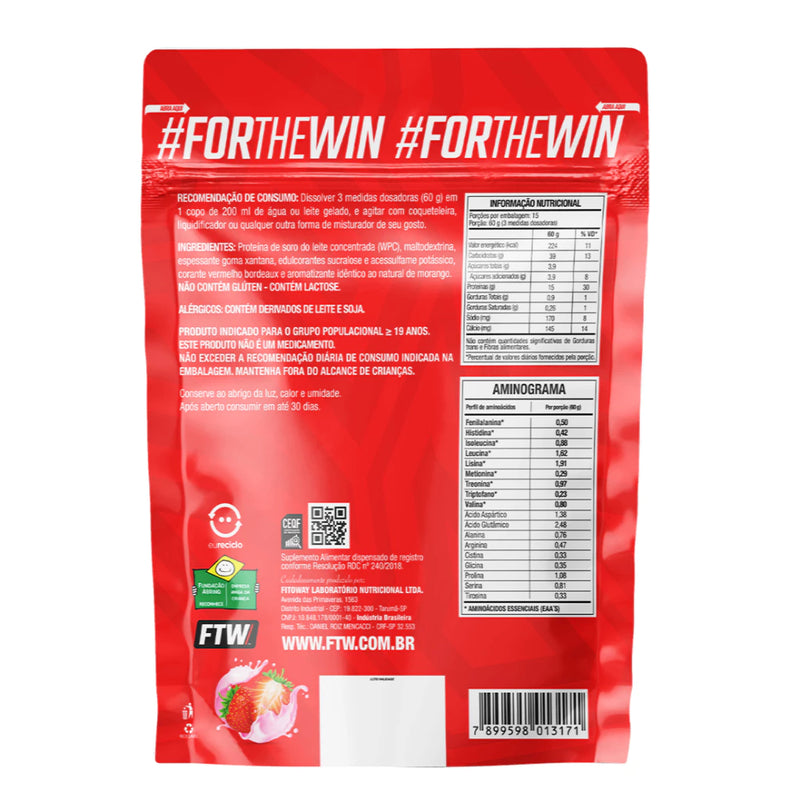 Whey Ultra Protein Refil 900g - FTW