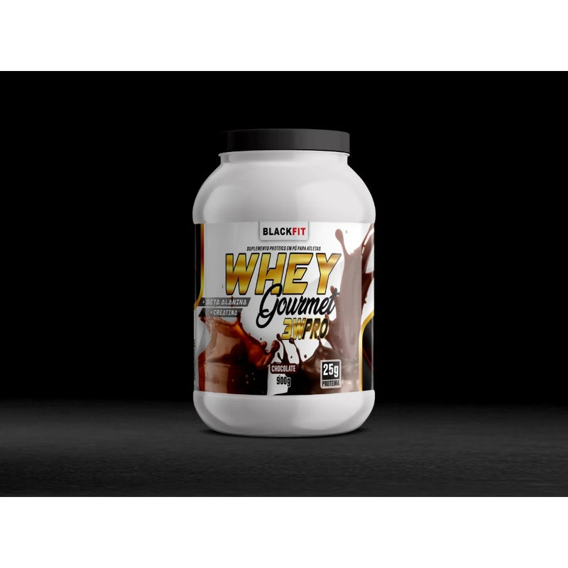 Whey Protein Blackfit 900g – 25g de Proteína por Dose