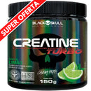 Creatina Black Skull 150g com sabor - Limão e Laranja