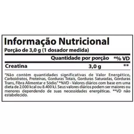 Creatina 100% pura refil 300g Muscle Hard