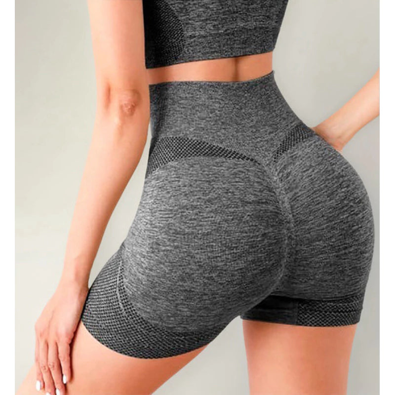 it 3 Shorts Femininos Sem Costura Academia Fitness | Short Empina Bumbum Modelador Confortável