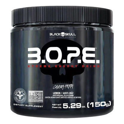 Pré Treino B.O.P.E Black Skull  150g
